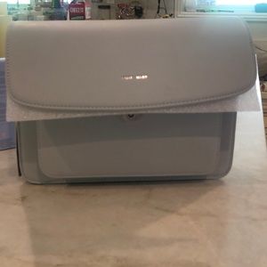 Pixie Mood “Zoe Crossbody” purse in gray